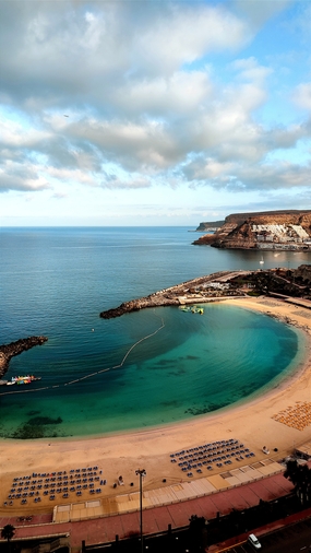 西班牙海岸风光摄影图片